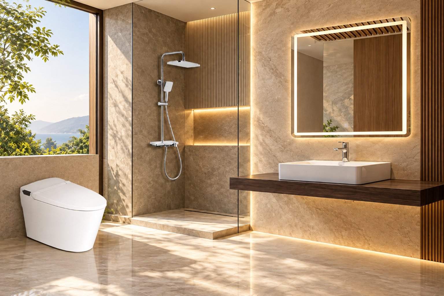 Mua sắm thiết bị phòng tắm cho gia đình 3 thế hệ như thế nào?