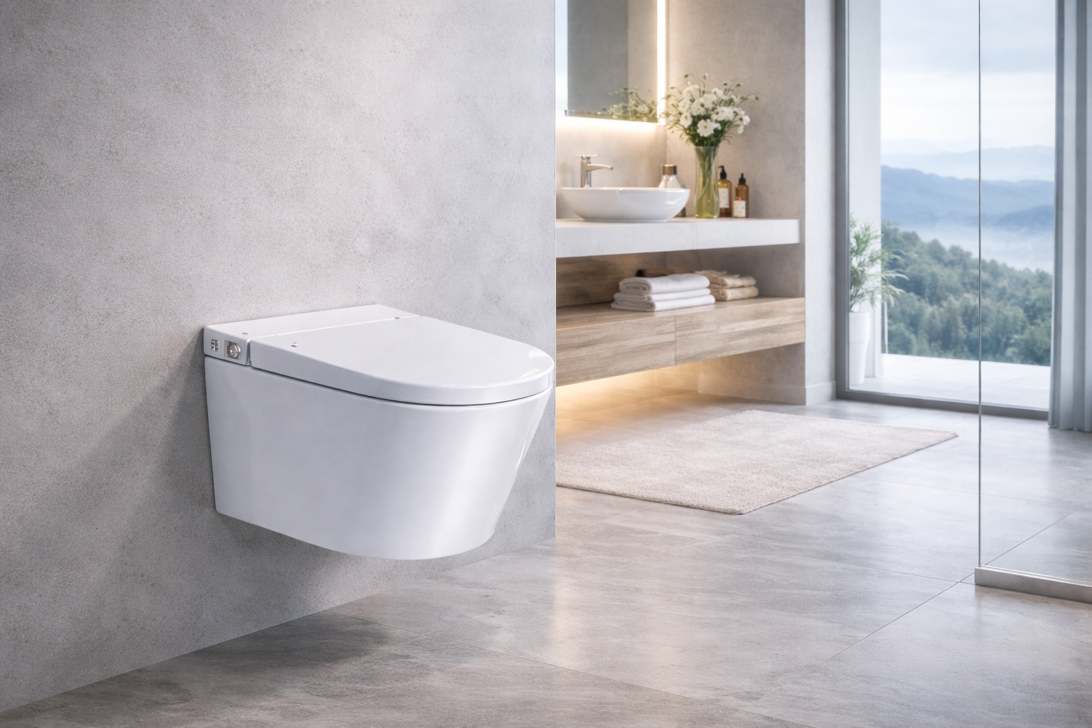 Bồn cầu treo tường không két nước âm tường - Sự thật bạn chưa biết