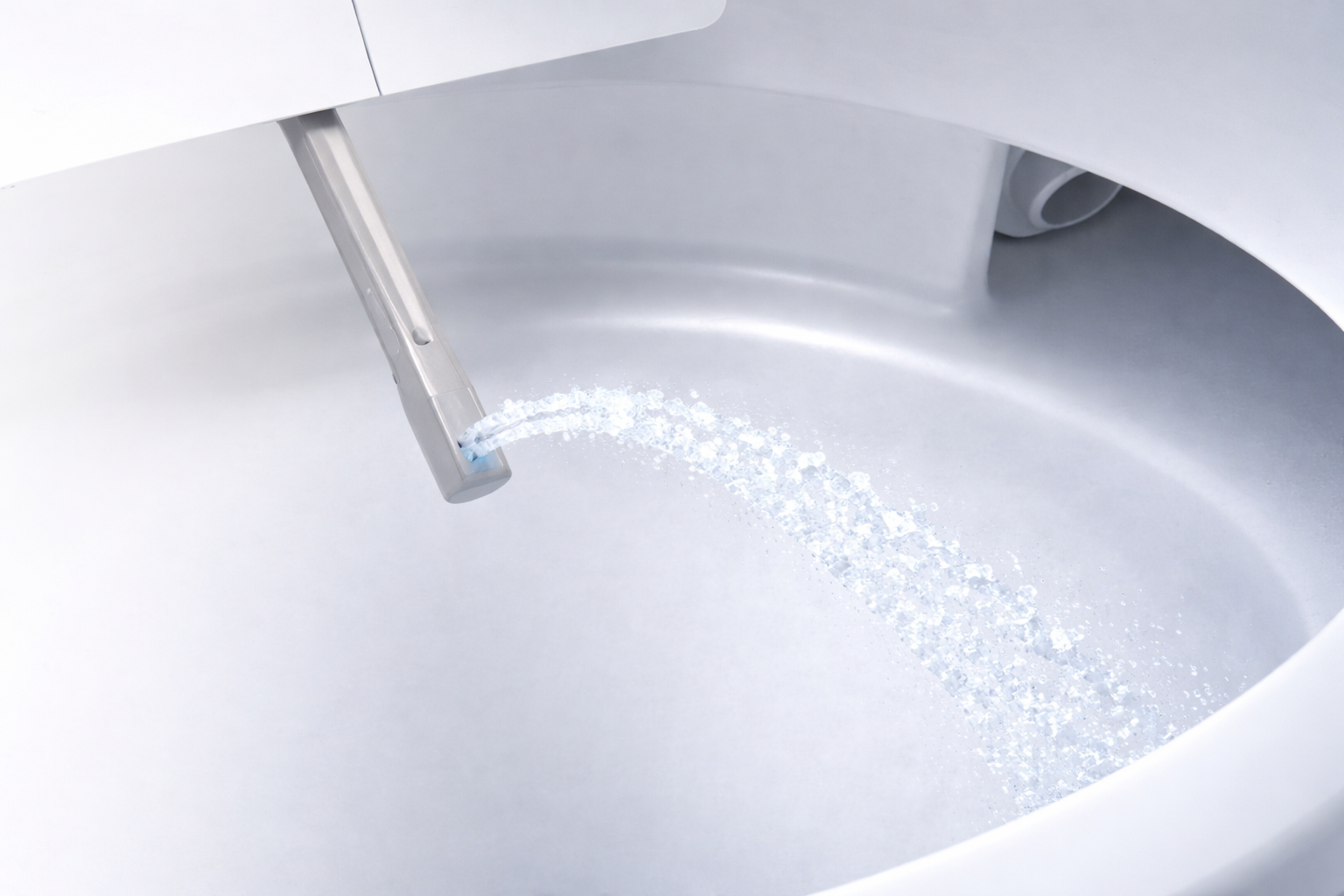 Công nghệ rửa bọt khí Venturi trong bồn cầu treo tường không két nước âm tường NEO JET 500