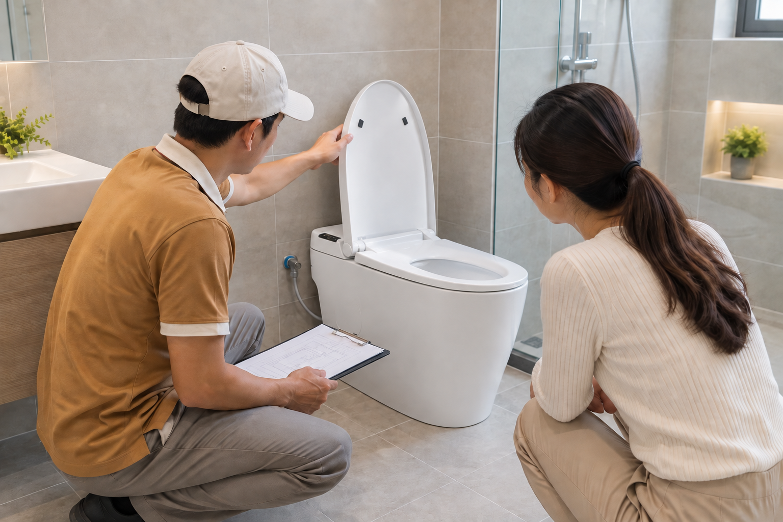 6 hạng mục gia chủ cần kiểm tra sau lắp đặt bồn cầu